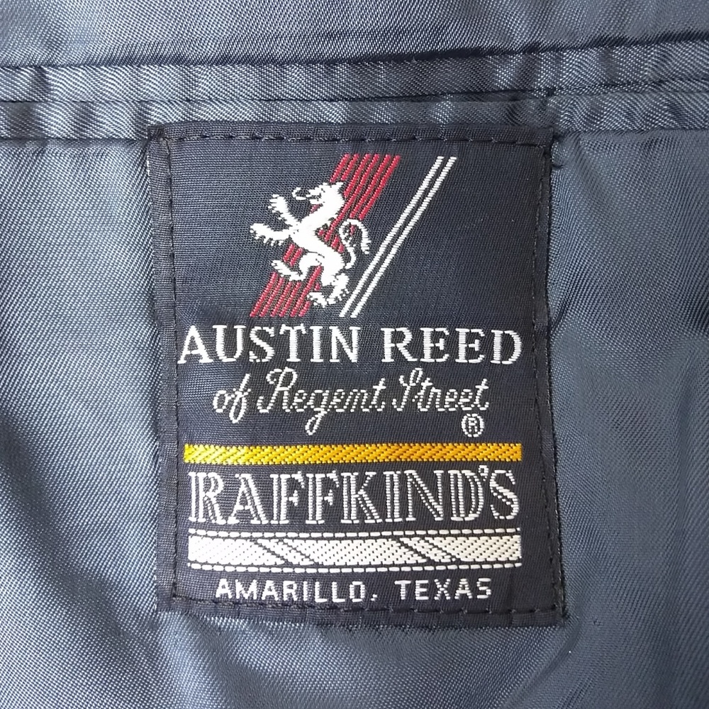 Austin Reed Mens Suit Color Grey Windowpane - Picture 7 of 8